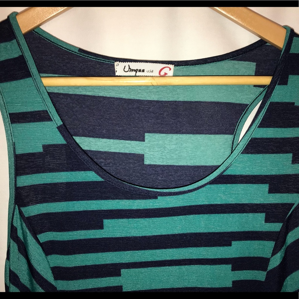 Maxi Dress Modern Stripe NEW